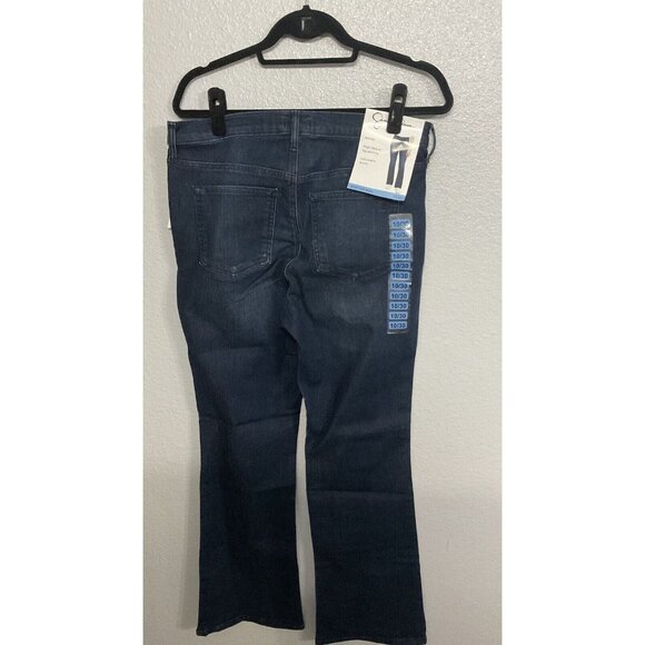 Jessica Simpson Women's Mid Rise Flare Leg Boot Cut Jeans Soft Stretch Denim 10 - Picture 2 of 4